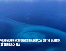 非常巨大漩涡出现在黑海