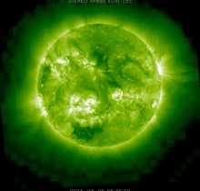 2023年7月5日NASA太阳观测图像，太阳UFO异常活动