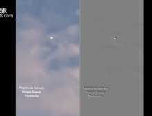 巴西小伙近距离拍摄到的小光球UFO，这种好久不见啊！