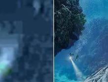商用潜水器在深海中拍摄到的不明物体(USO)