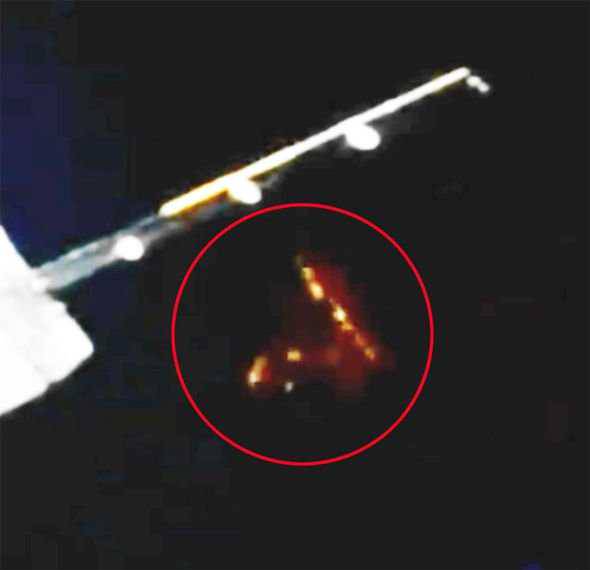 spaceX遇到的UFO