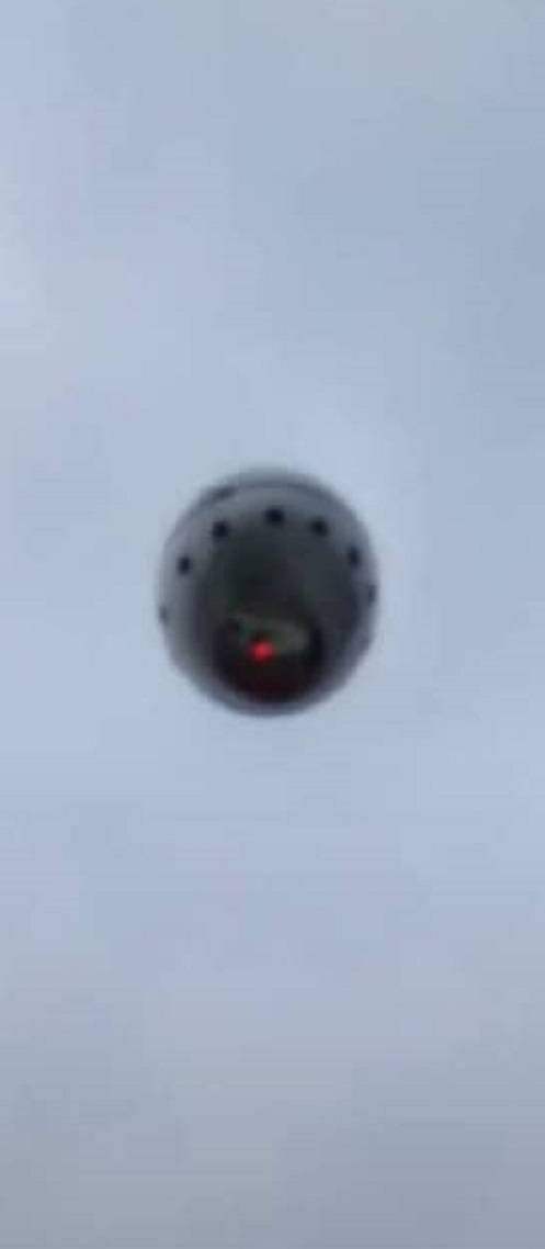 球形UFO目击照片