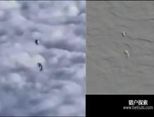 罕见的外形！高空中目击到的UFO，与飞机擦肩而过