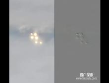 十分科幻！高空中再次近距离拍摄到UFO舰队