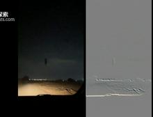 在低空中出现的黑色物体，是什么？