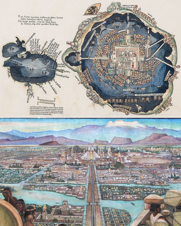 特诺奇蒂特兰地图