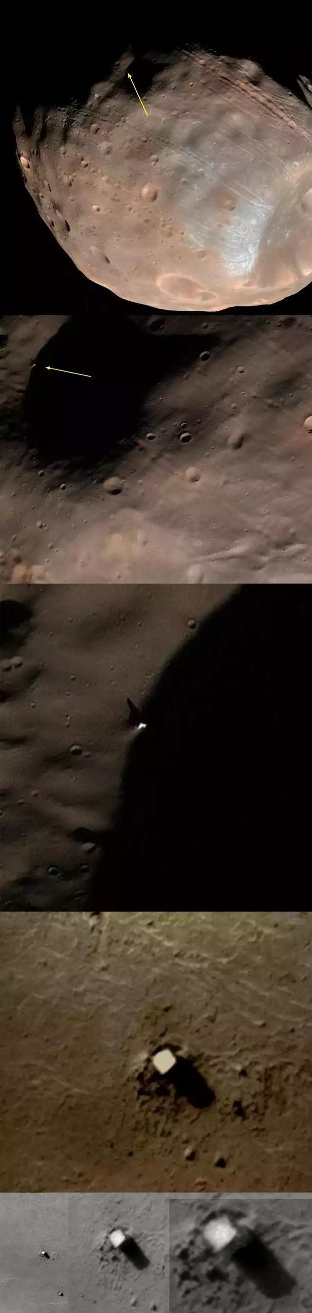 苏联拍摄到的火星建筑