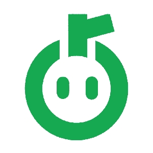 青绿色的桔子